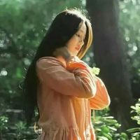 qq头像女生背影日落图片 第5张
