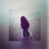 qq头像女生背影日落图片 第11张