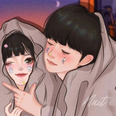 情侣头像一男一女动漫图片 第12张